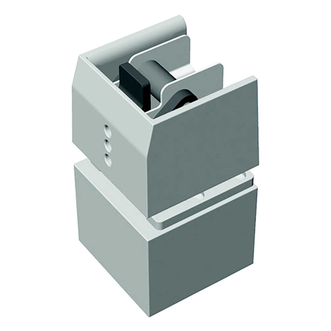 Kühlzellen-Verschluss Jumbo 6000 grau für Profilzylinder vorgebohrt
