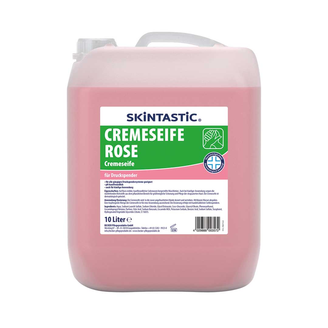 Cremeseife Rosé 10 l Kanister - Skintastic